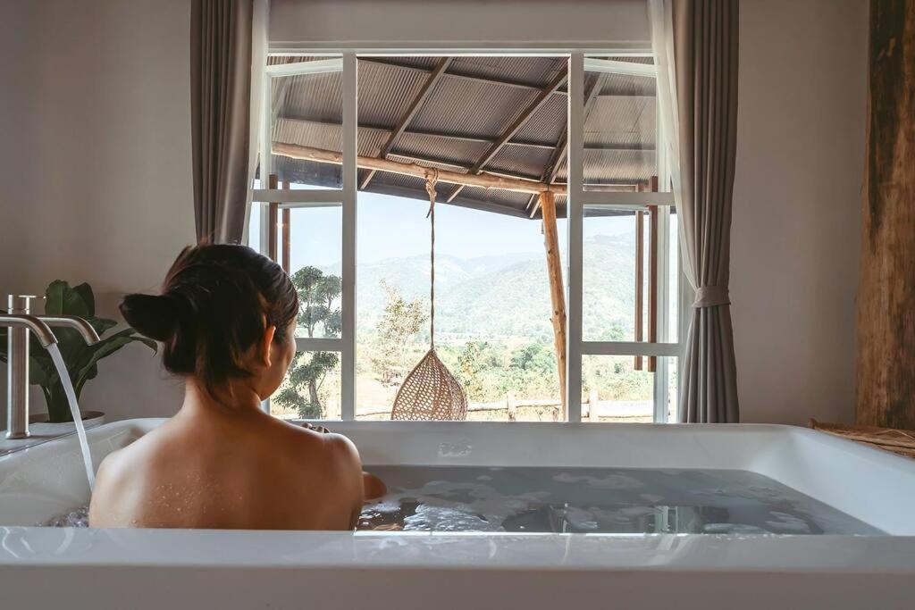 Elephantpoolvilla Maetang Chiangmai Ban Muang Kut Exterior foto